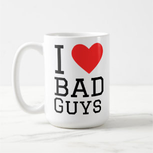 Caneca De Café Eu amo bandidos