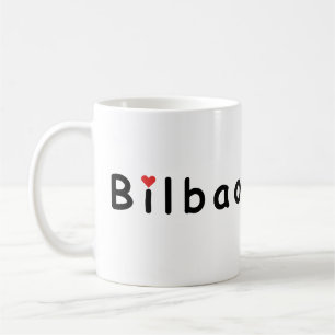 Caneca De Café Eu amo Bilbao