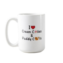 Eu Amo Bolos de Creme & Gatos Fofos