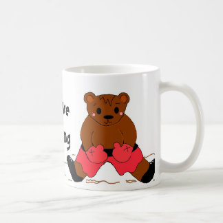Caneca De Café Eu Amo Boxe