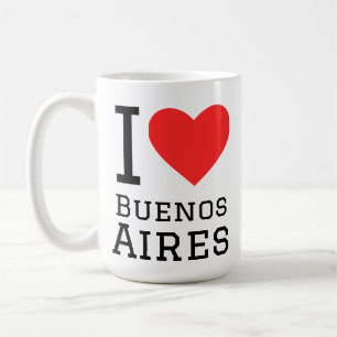 Caneca De Café Eu amo Buenos Aires