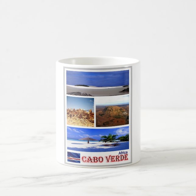 Caneca De Café EU AMO Cabo Verde - (Centro)