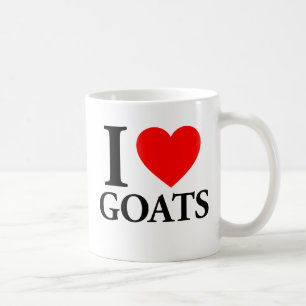 Caneca De Café Eu amo cabras