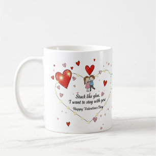 Caneca De Café Eu amo café com você
