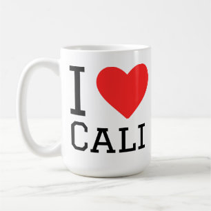 Caneca De Café Eu amo cali