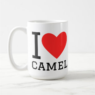 Caneca De Café Eu amo camelo
