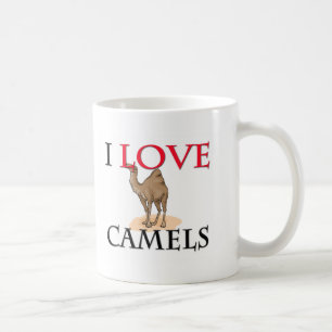 Caneca De Café Eu amo camelos
