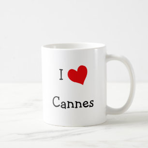 Caneca De Café Eu Amo Cannes
