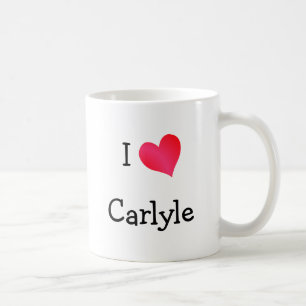Caneca De Café Eu Amo Carlyle