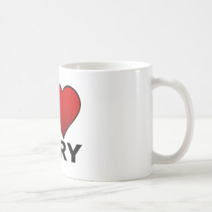 CANECA DE CAFÉ EU AMO CARY, NC - NORTH CAROLINA