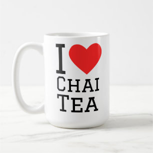 Caneca De Café Eu amo chá chai