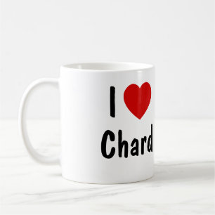 Caneca De Café Eu Amo Chard
