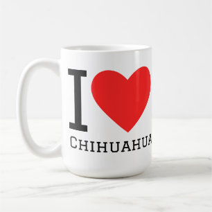 Caneca De Café Eu amo chihuahua