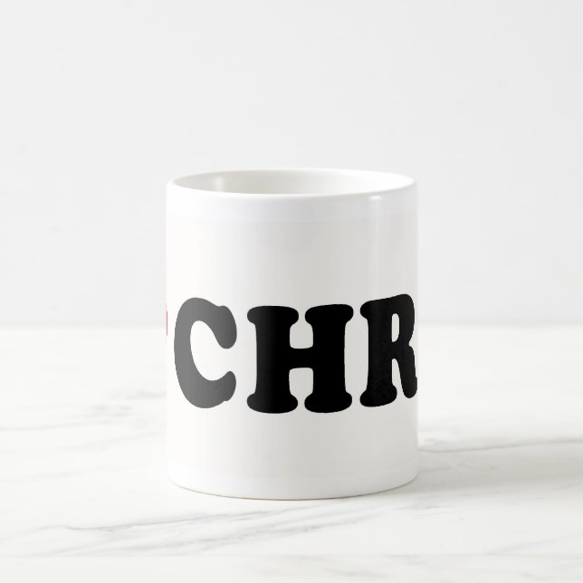 CANECA DE CAFÉ EU AMO CHRIS (Centro)