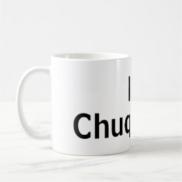 Caneca De Café Eu amo Chuquisaca