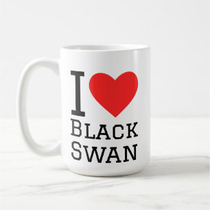 Caneca De Café Eu amo cisne negro