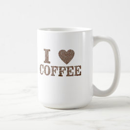 Caneca De Café Eu amo Coffee Mug