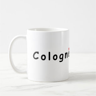 Caneca De Café Eu amo Colônia