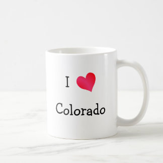 Caneca De Café Eu Amo Colorado