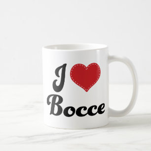 Caneca De Café Eu amo (coração) Bocce