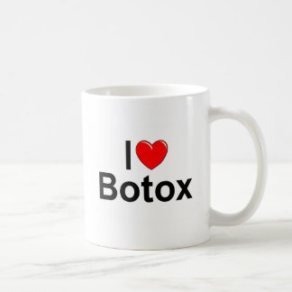 Caneca De Café Eu amo (coração) Botox