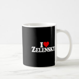 Caneca De Café Eu Amo Coração Zelensky Volodymyr Ucrânia Ucr