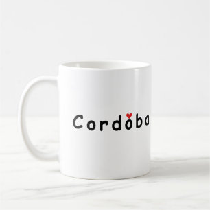 Caneca De Café Eu amo Córdoba