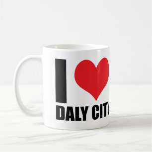 Caneca De Café Eu amo Daly City