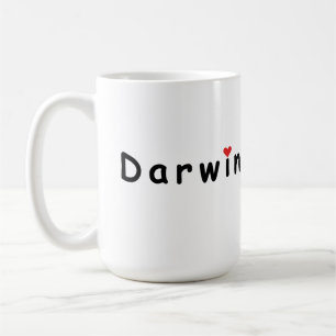 Caneca De Café Eu amo Darwin Austrália