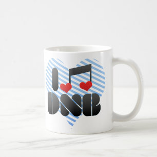 Caneca De Café Eu amo DNB