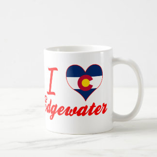 Caneca De Café Eu amo Edgewater, Colorado