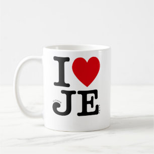 CANECA DE CAFÉ EU AMO ELE
