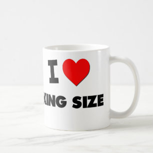 Caneca De Café Eu amo enorme