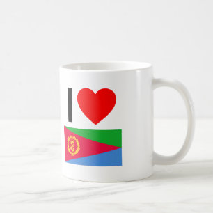 Caneca De Café eu amo eritrea