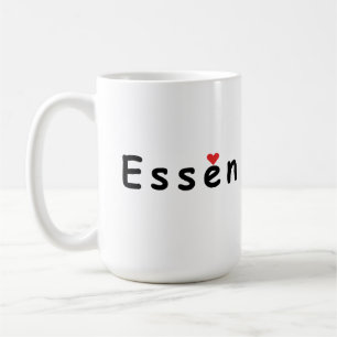 Caneca De Café Eu amo Essen Alemanha