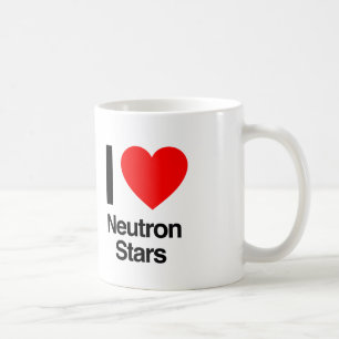 Caneca De Café eu amo estrelas de nêutrons
