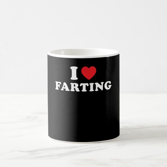 Caneca De Café Eu Amo Fart (Centro)