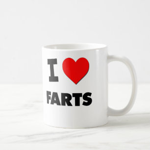 Caneca De Café Eu amo Farts