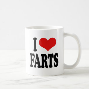 Caneca De Café Eu amo Farts