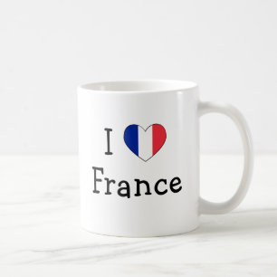 Caneca De Café Eu amo France
