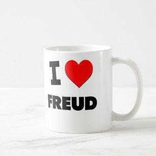 Caneca De Café Eu amo Freud