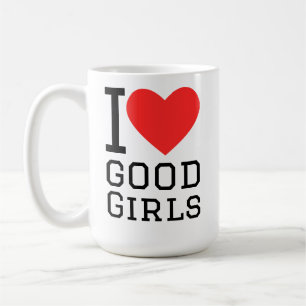 Caneca De Café Eu amo garotas boas