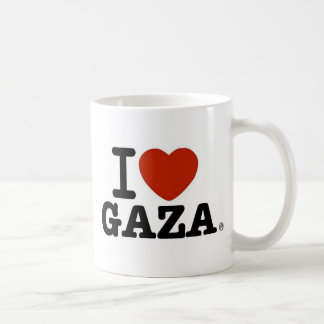 Caneca De Café Eu amo Gaza
