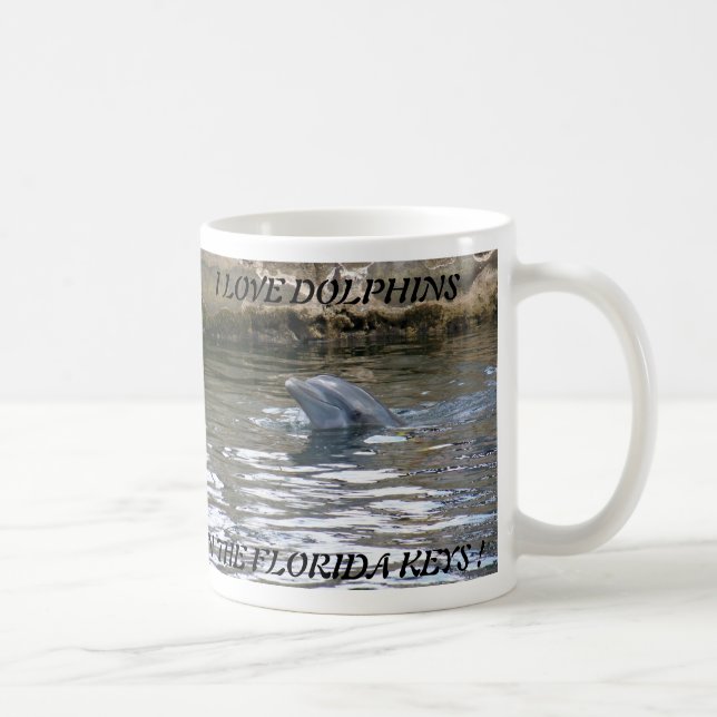 CANECA DE CAFÉ EU AMO GOLFINHOS NO FLORIDA FECHO… (Direita)