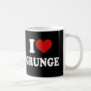 Caneca De Café Eu Amo Grunge