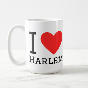 Caneca De Café Eu amo Harlem