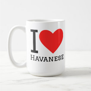 Caneca De Café Eu amo Havanês