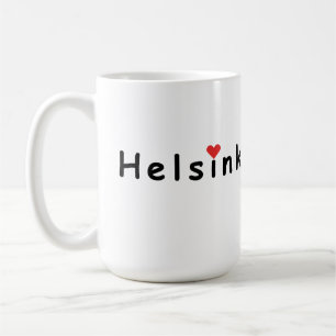Caneca De Café Eu amo Helsinki