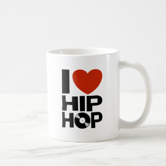Caneca De Café Eu Amo Hip Hop