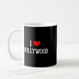 Caneca De Café Eu Amo Hollywood Eu Adoro Hollywood Viagens de Fér